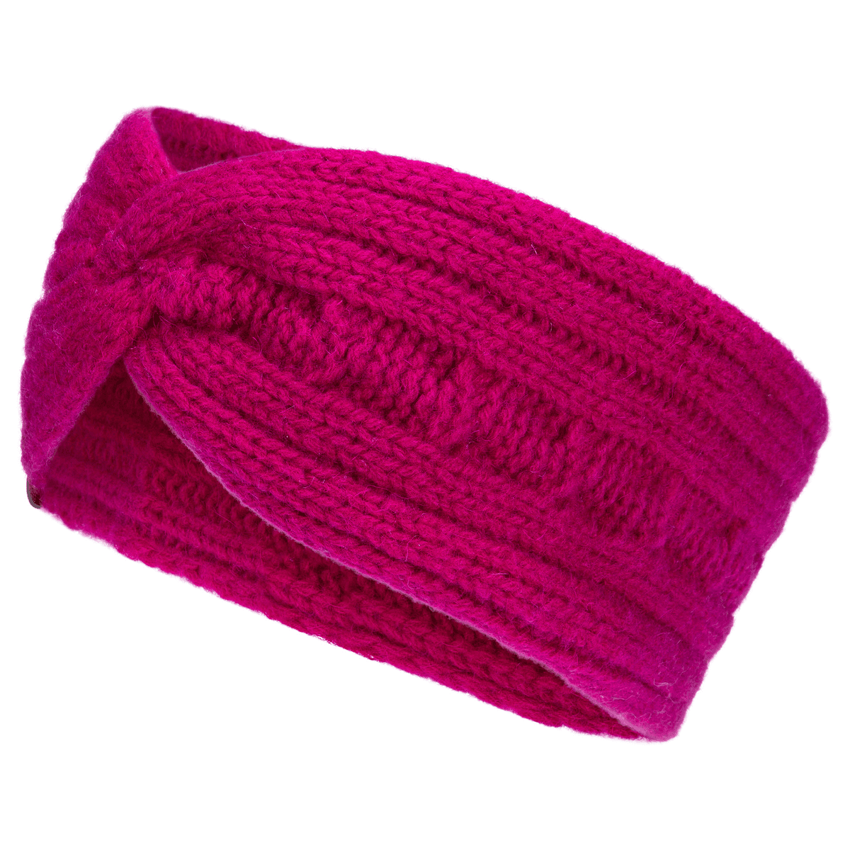 Cabled Charm Strirnband - berry