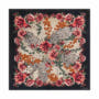 Blooming Wilderness 100x100  - black multi