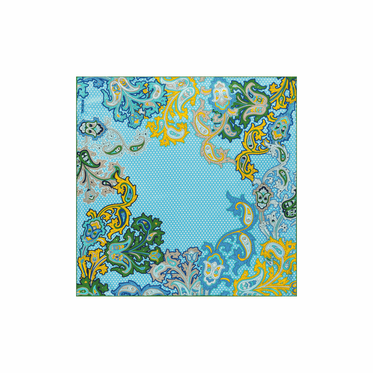 Paisley Illusion 53x53 - multi ciel