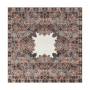Bold Paisley 90x90 - black multi