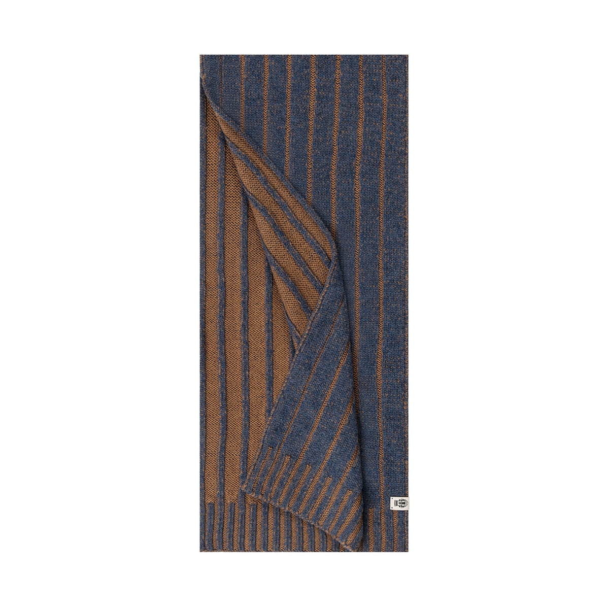 Mouline Rip Schal 27x180 - cobalt