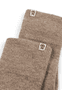 Pure Cashmere Handschuhe  - taupe