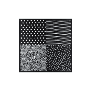 Dorothea 65x65 - multi noir