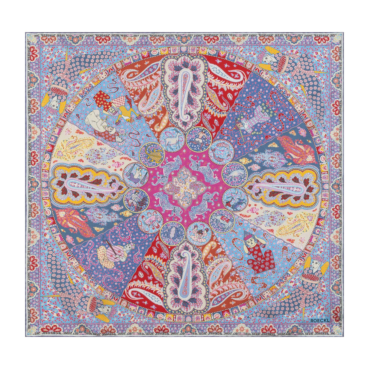 Small Horoscope 70x70  - multi ciel