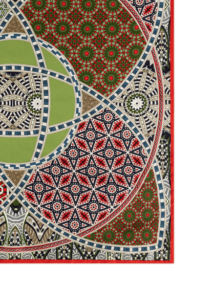 Kaleidoskope 53x53 - multi khaki