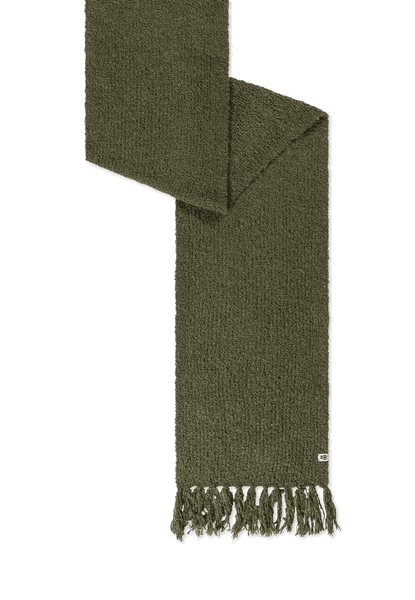 Classic Bouclé Schal 35x180  - moss