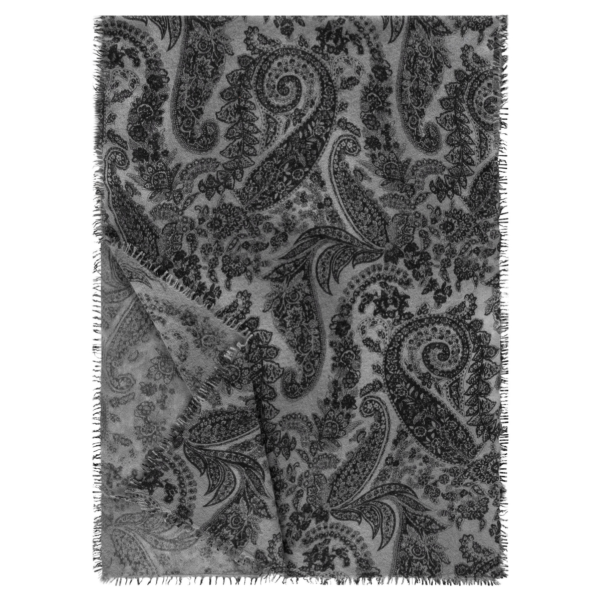 Soft Paisley 70x180 - flanell