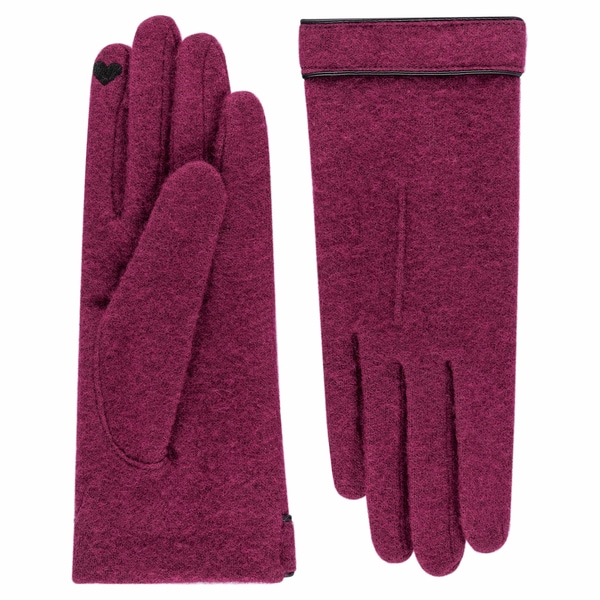 Leather Piping Touch - berry