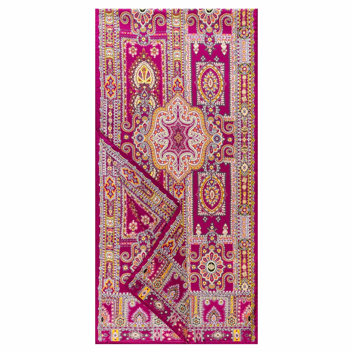 Paisley Arcade 45x180  - pink/lemon