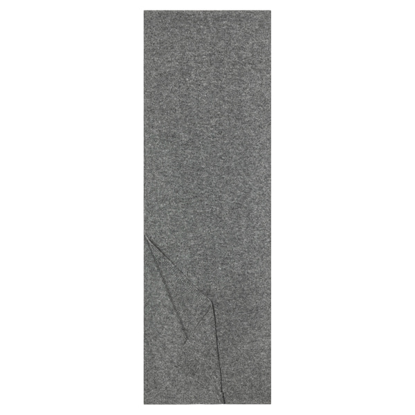 Warm Wool Scarf Women 30x180 - anthracite