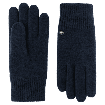 Walkhandschuh mit Kaschmir - navy