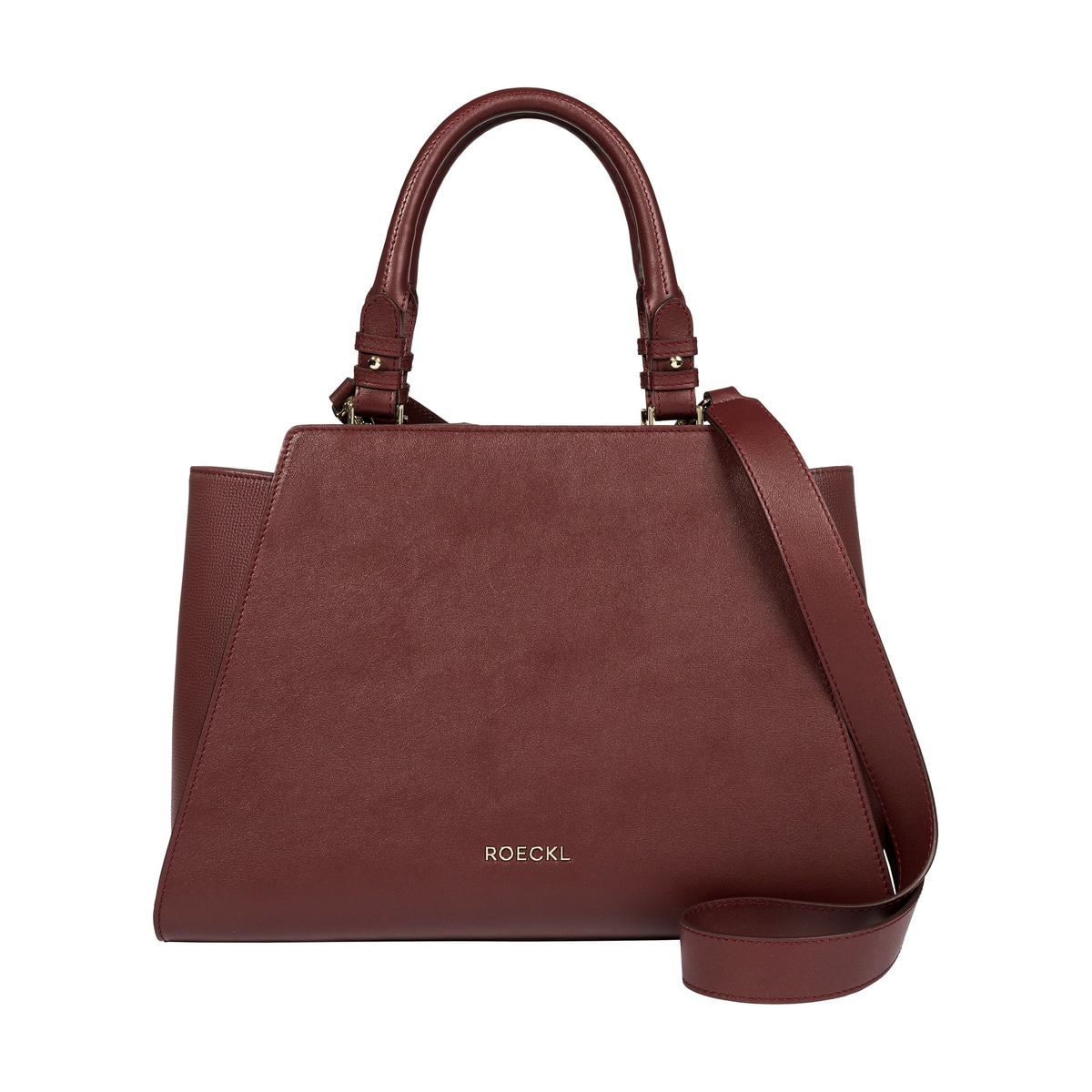 Annabelle Handbag Perforation Handtasche - wine