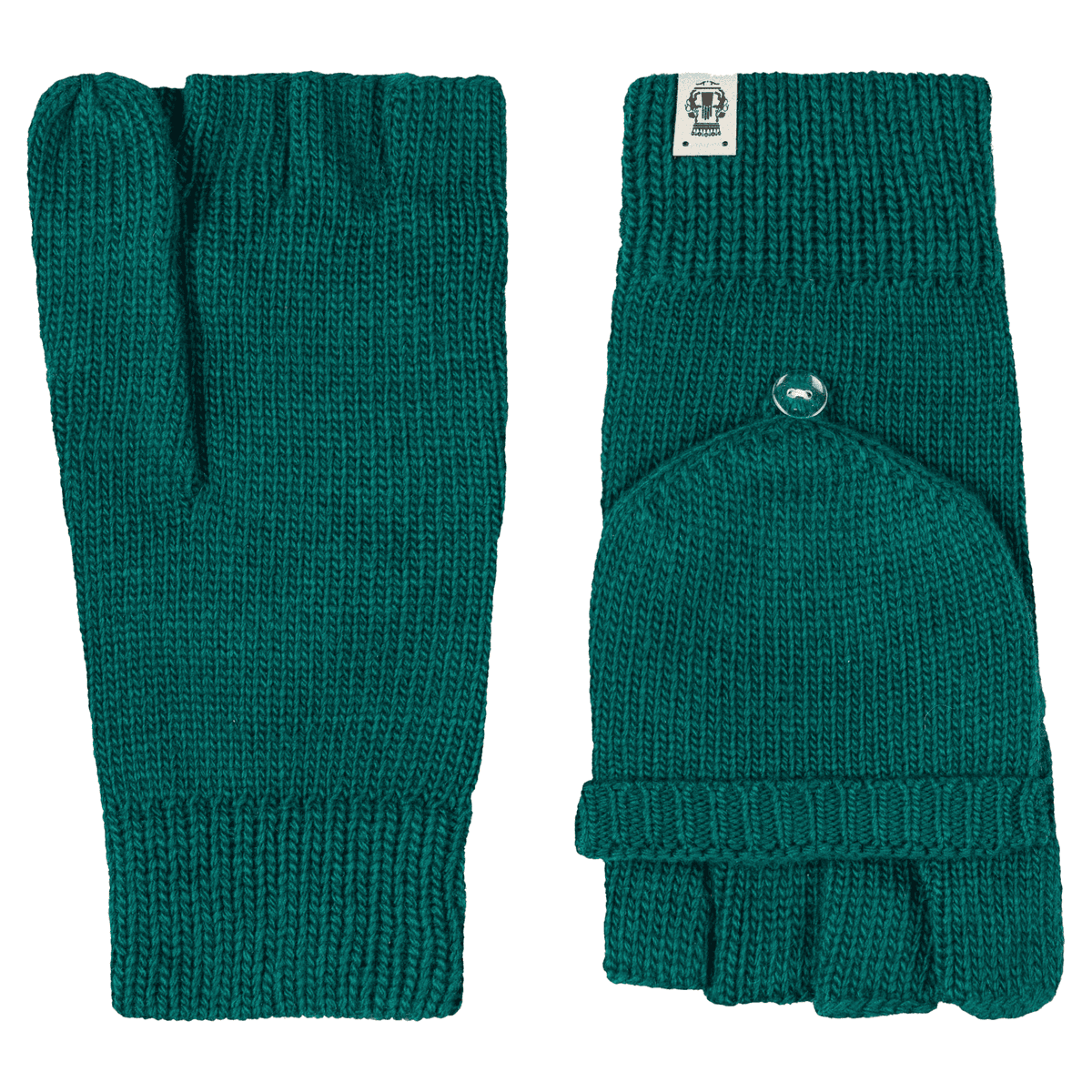 Essentials Kapuzenhandschuhe Basic - emerald
