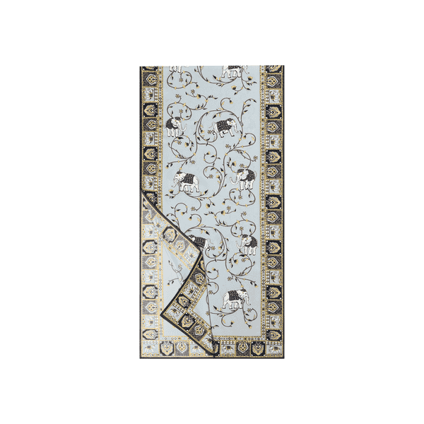 Elephant Garden 45x180 - multi grey