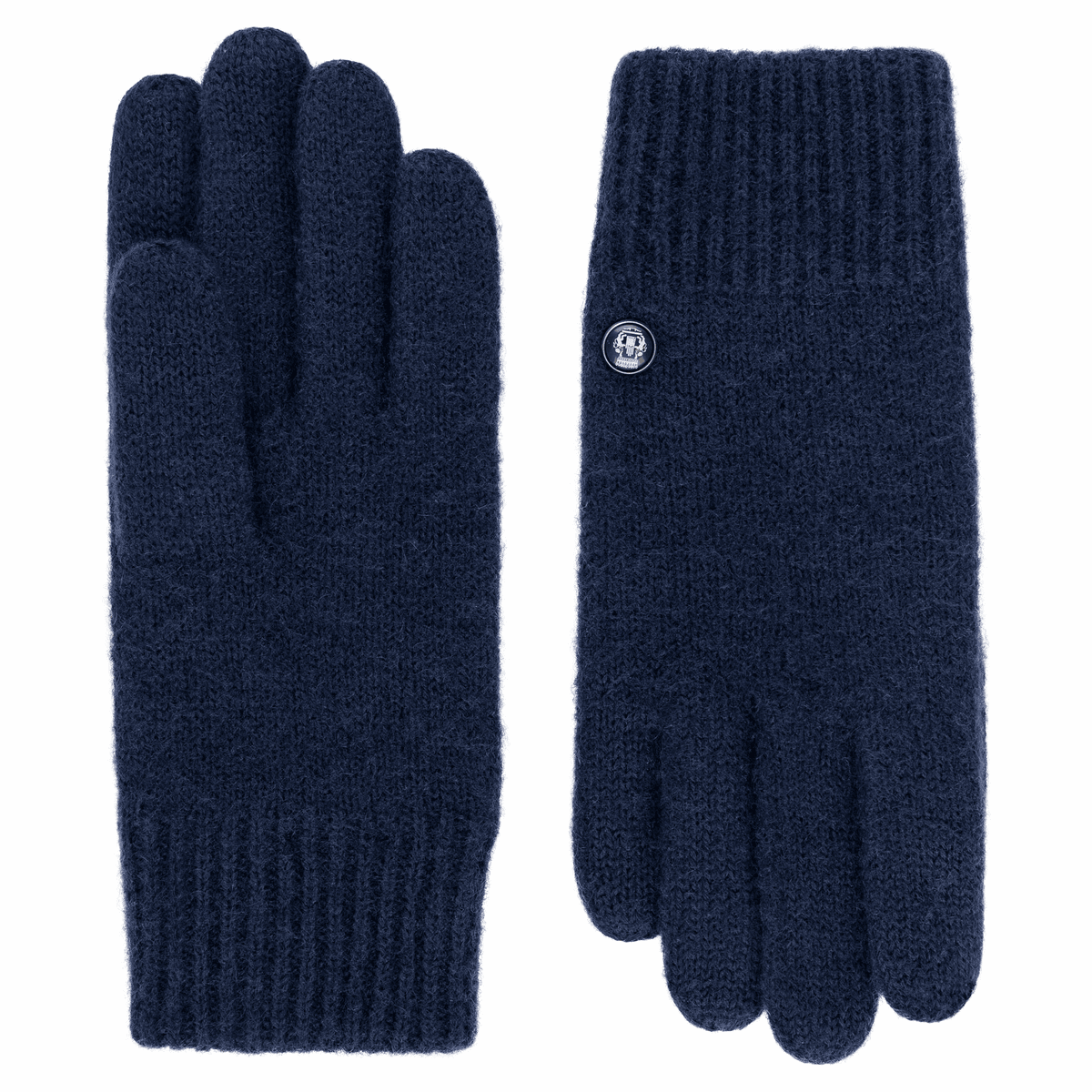 Walkhandschuh mit Kaschmir - navy