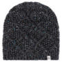 Winter Tweed Beanie  - black
