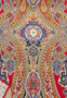 Harfen Paisley 70x170 - multi red