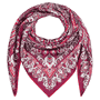 Flourishing Paisley 90x90  - multi magenta
