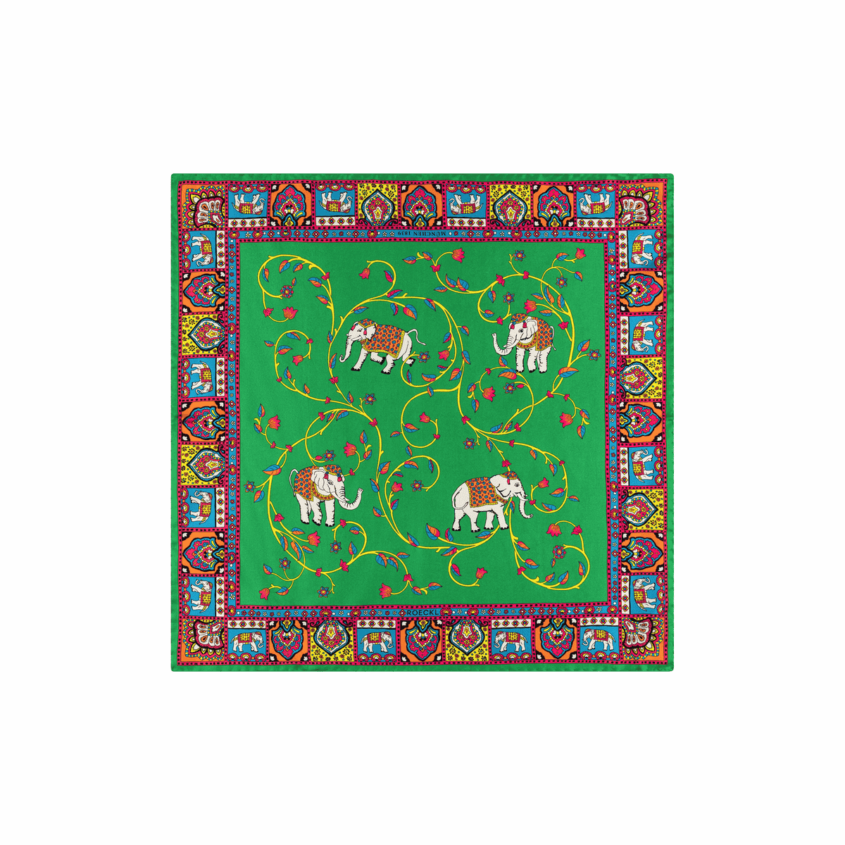 Elephant Garden 53x53 - green