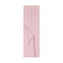 Braided Cashmere Schal 30x180 - blush