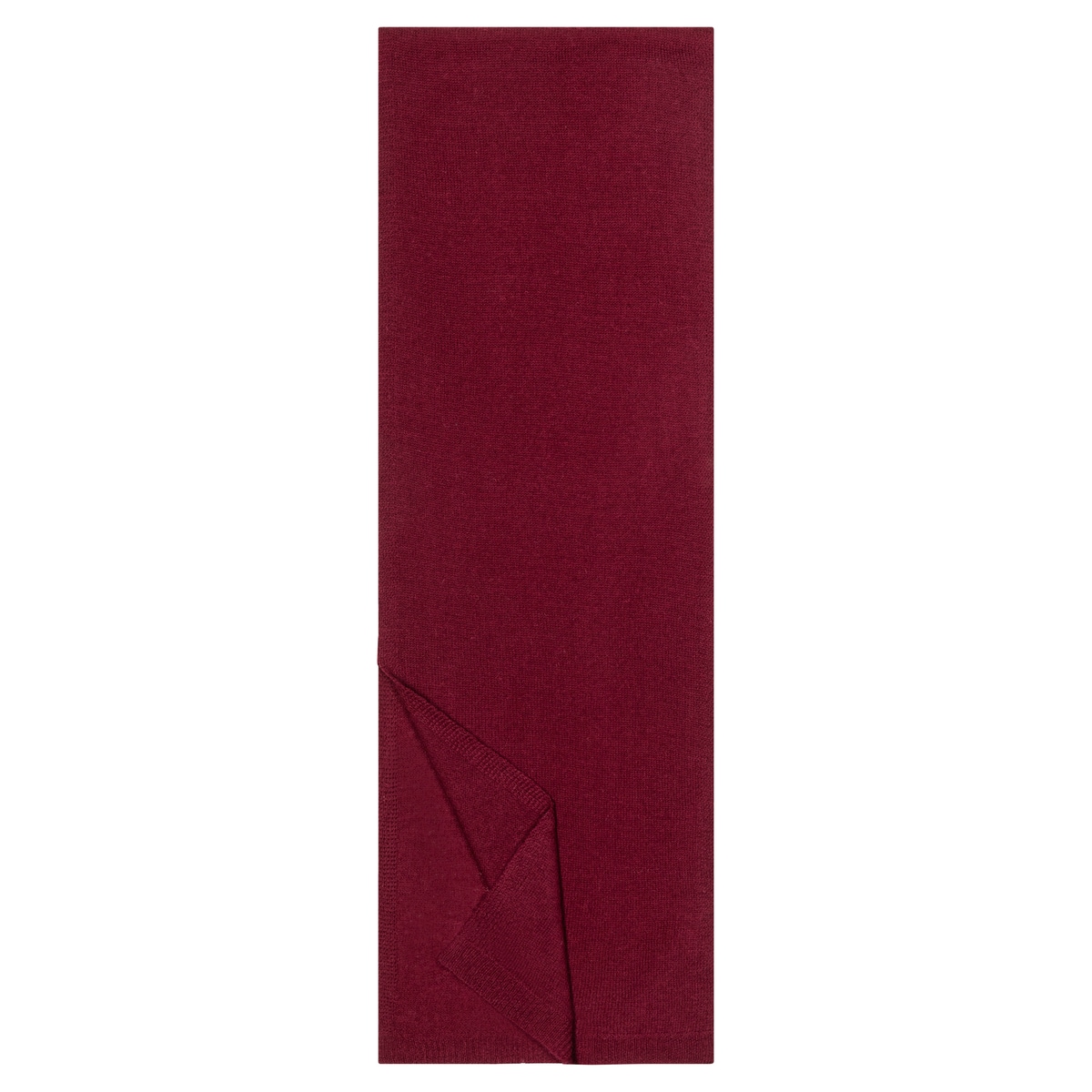 Warm Wool Scarf Women 30x180  - wine