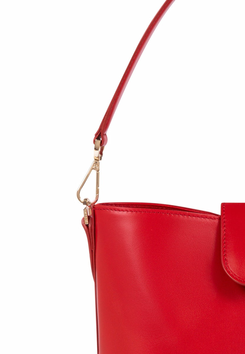 Florence Schultertasche medium - classic red