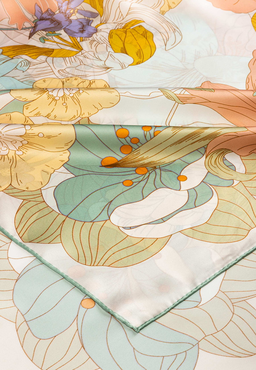 Danika 86x86 - multi blossom