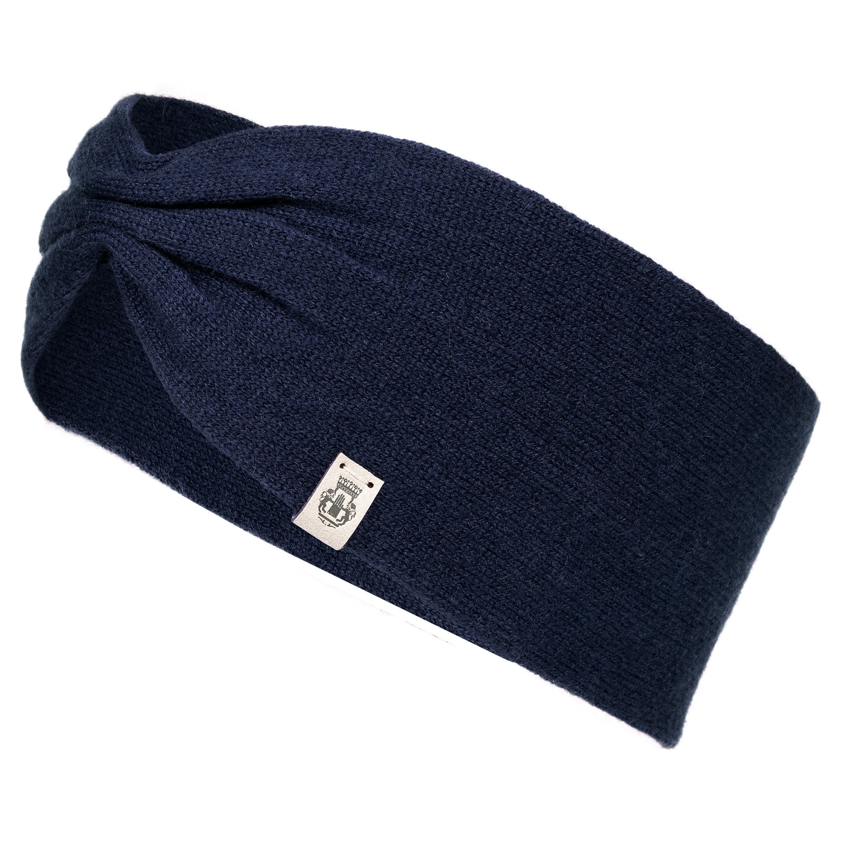 Pure Cashmere Stirnband - navy