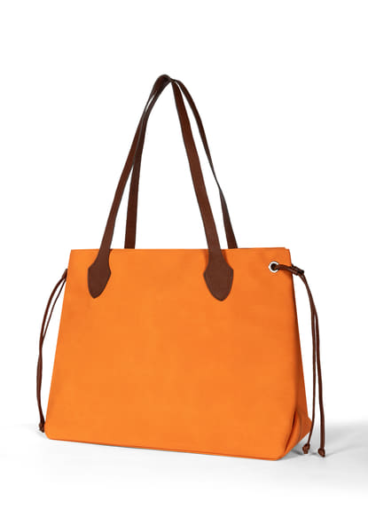 Miami shopper extra large - tangerine