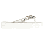Pearly White Flip Flop - white