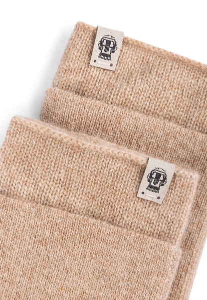 Pure Cashmere Stulpenhandschuhe - cashmere
