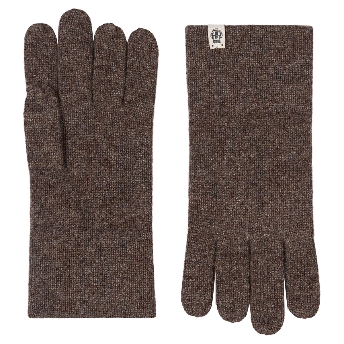 Pure Cashmere Handschuhe - coffee