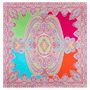 Colorblocking Ornament 140x140 - multi flamingo