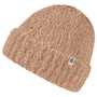 Classic Bouclé Umschlagmütze  - camel
