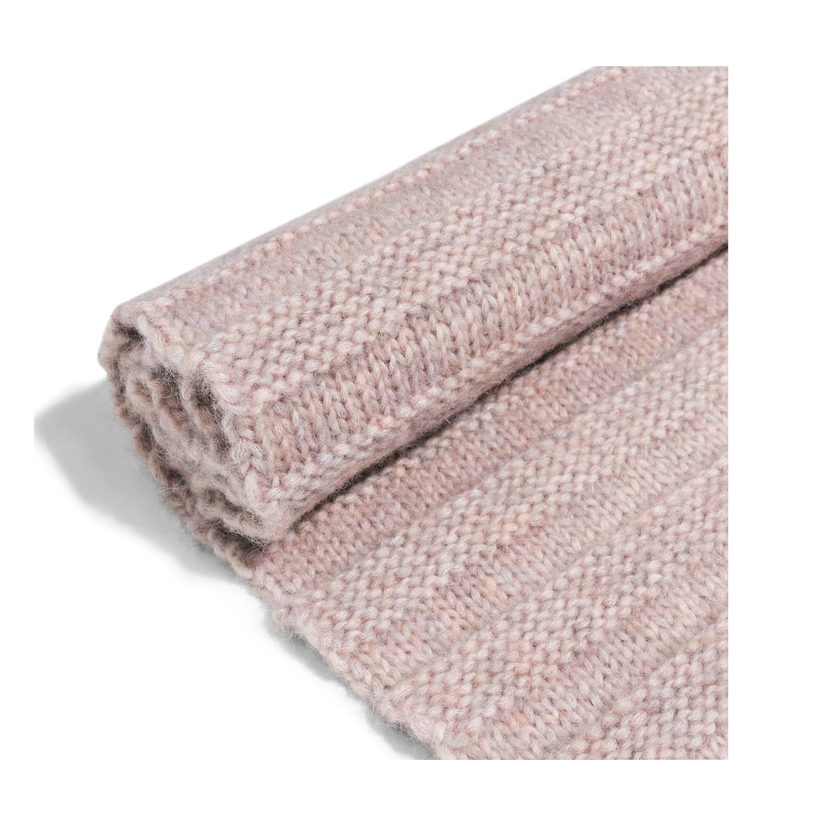 Ripple Jacquard Schal 40x175 - powder