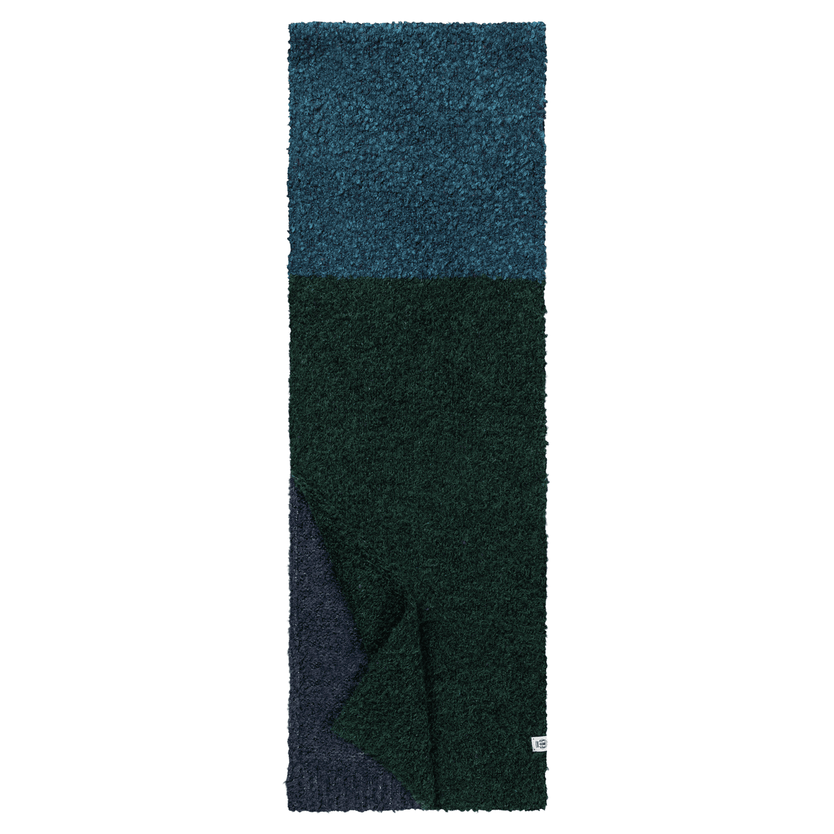 Cosy Bouclé New Schal 30x180  - multi emerald