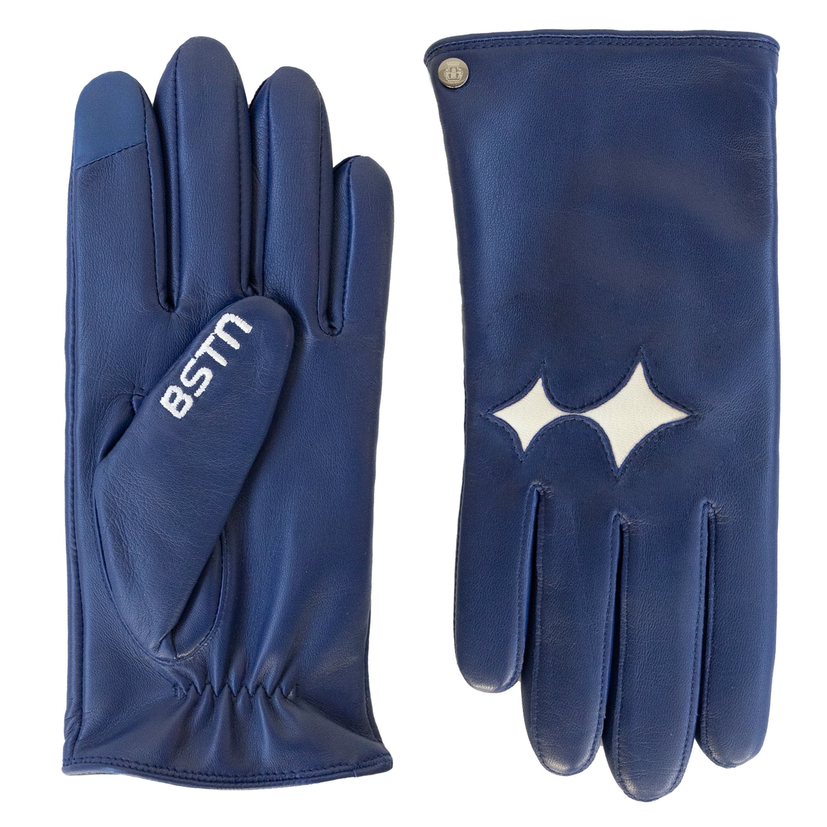 BSTN men gloves Touch - cobalt