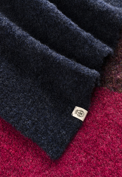 Cosy Boucle Schal 50x180 - multi magenta