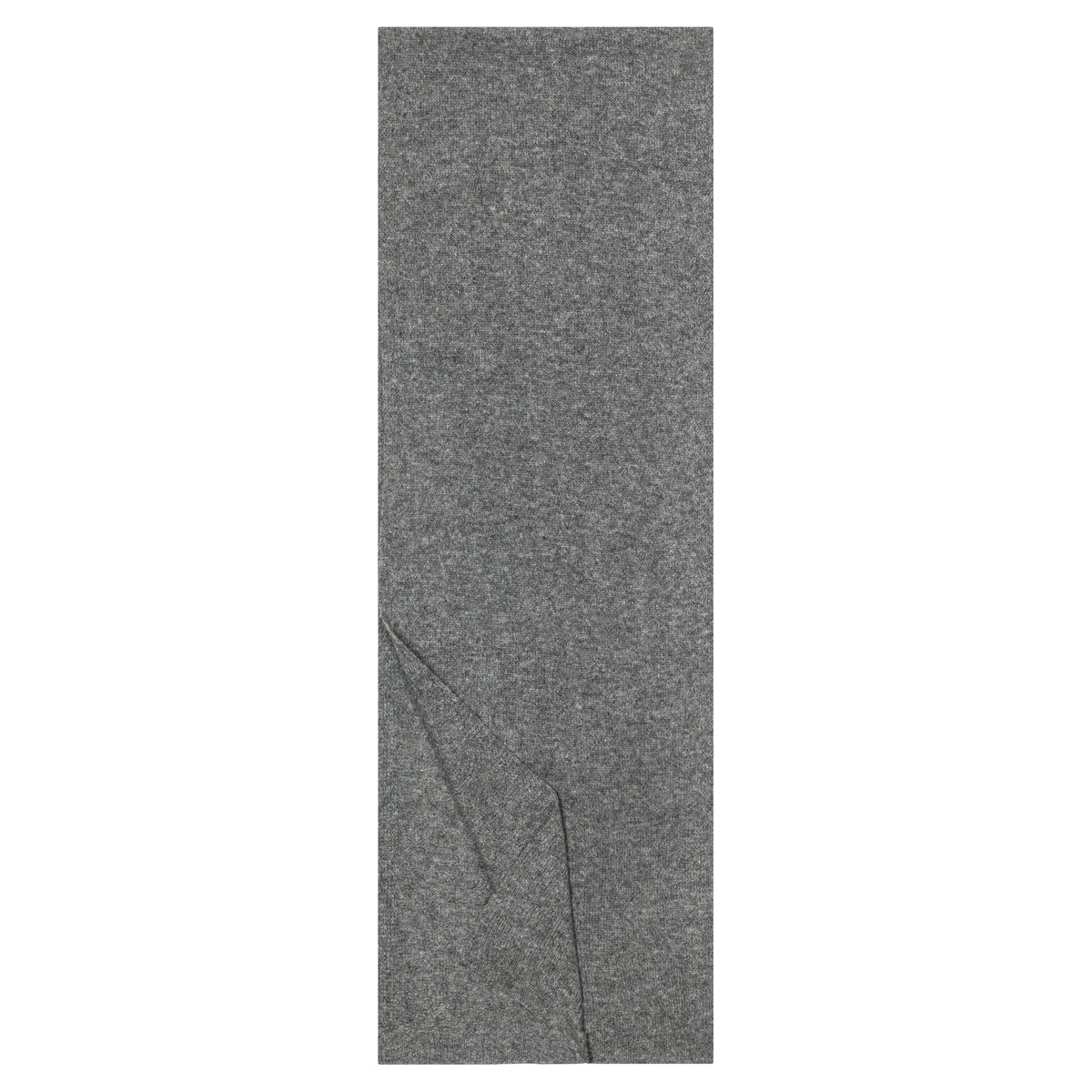 Warm Wool Scarf Women 30x180 - anthracite