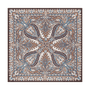 Flourishing Paisley 90x90  - multi coffee