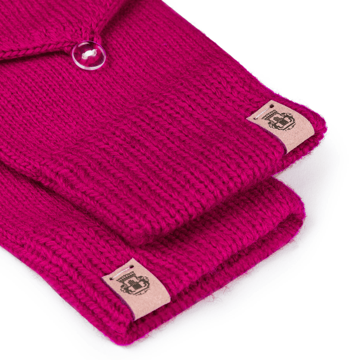 Essentials Kapuzenhandschuhe Basic - magenta