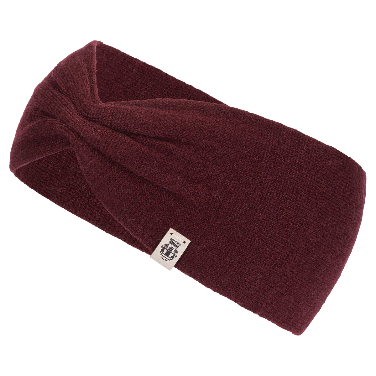 Pure Cashmere Stirnband  - mulberry