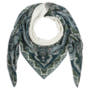 Enchanted Paisley 140x140  - multi green