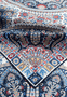Small Circular Paisley 90x90  - multi blue