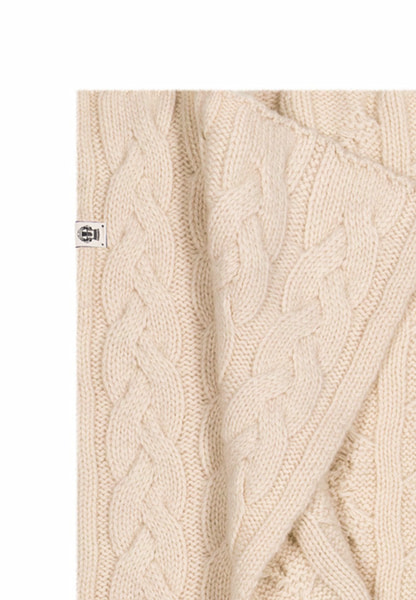 Braided Cashmere Schal 30x180 - cashmere
