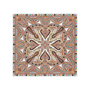 Circular Ornament 90x90 - white multi