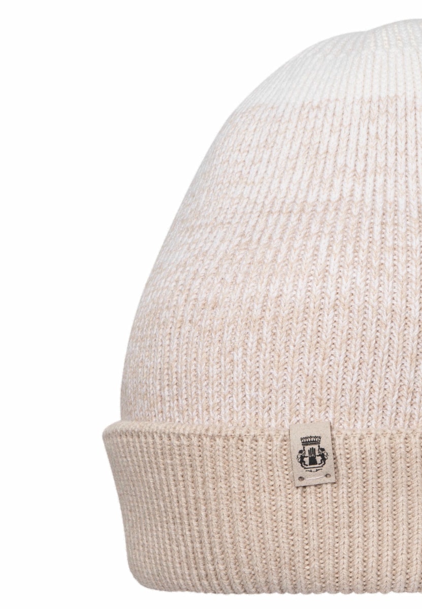 Dégradé Cotton Mütze - sand