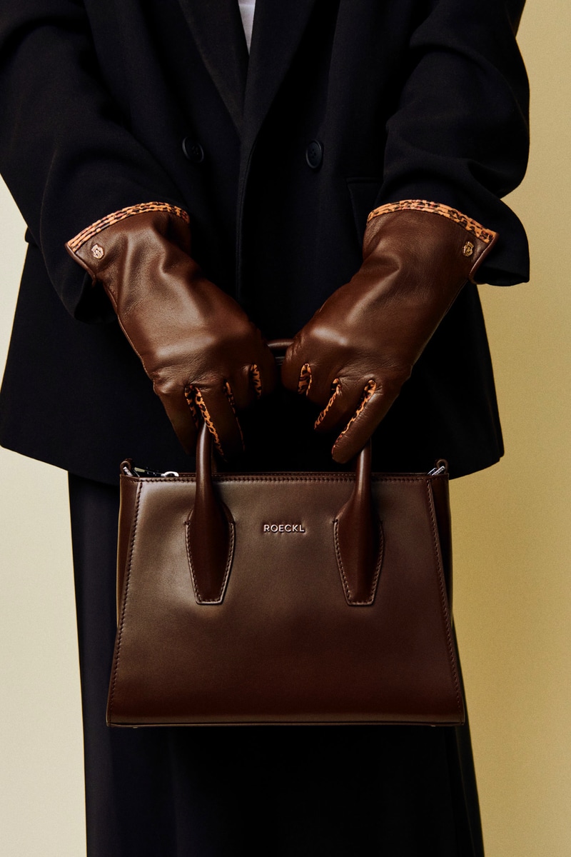 Mathilde Handtasche small plain  - bark