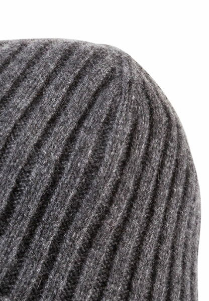 Business Cashmere Muetze mit Umschlag - flanell