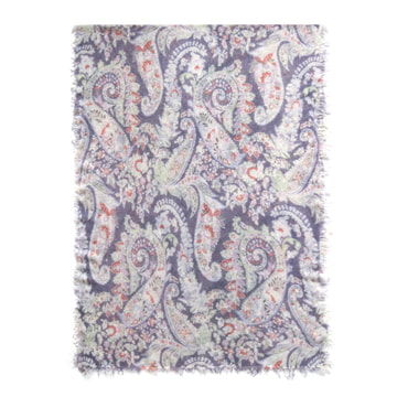 Pure Paisley 70x180 - multi indigo